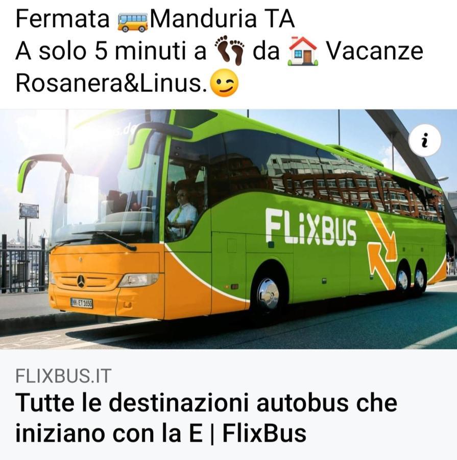 Rosanera&Linus Βίλα Manduria Εξωτερικό φωτογραφία
